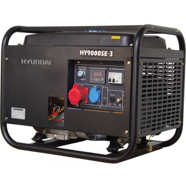 Генератор бензиновый Hyundai HY 9000SE-3