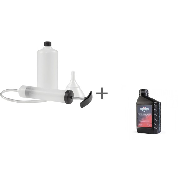 Набор сервисный для двигателя GEOS (AL-KO), Масло Briggs & Stratton SAE-30 0.6л вместе дешевле!