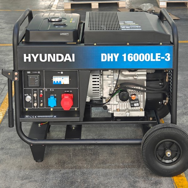 Дизельный генератор Hyundai DHY 16000LE-3
